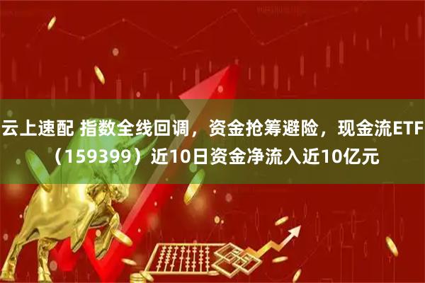 云上速配 指数全线回调，资金抢筹避险，现金流ETF（159399）近10日资金净流入近10亿元