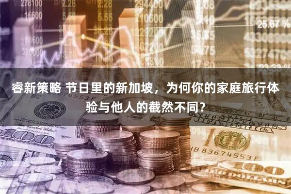 睿新策略 节日里的新加坡，为何你的家庭旅行体验与他人的截然不同？