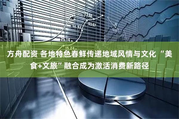 方舟配资 各地特色春鲜传递地域风情与文化 “美食+文旅”融合成为激活消费新路径
